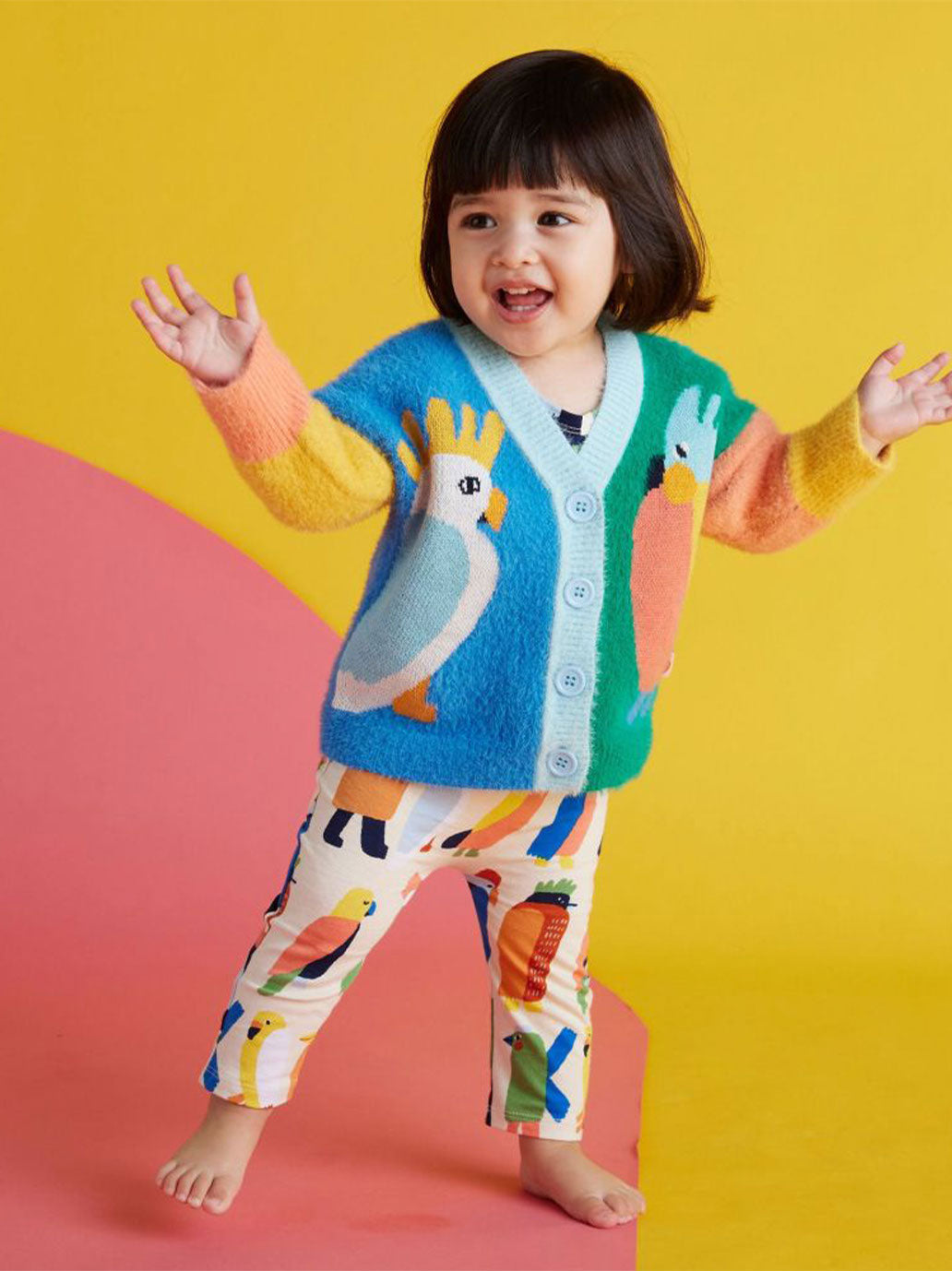 Kardigan z kolorowym wzorem Halcyon Nights BÉBÉ Concept