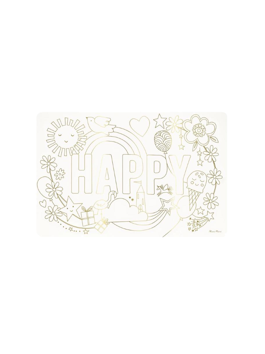 Maty stołowe do kolorowania Meri Meri BÉBÉ Concept