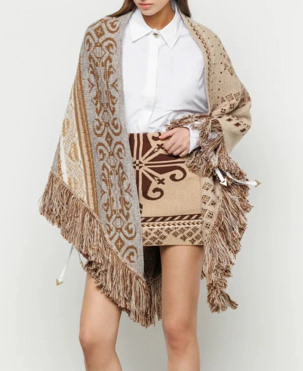 OUTLET Poncho z wełną | rozm. onesize bébé concept BÉBÉ Concept