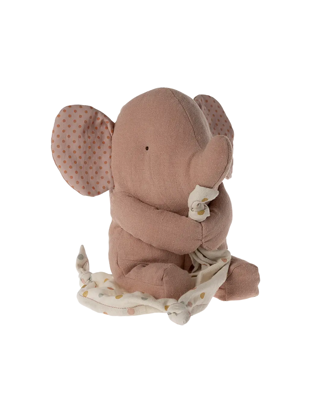 The first Lullaby Friends music box plush toy - Maileg - BB Concept  ELEPHANT OLD ROSE  BEBE Concept