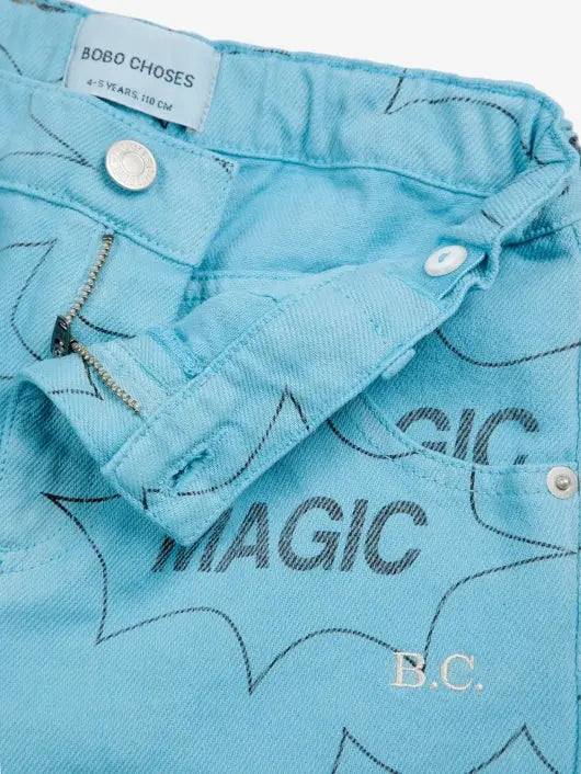 OUTLET Dziecięce spodnie Magic denim | rozm. 4-5y Bobo Choses BEBE Concept