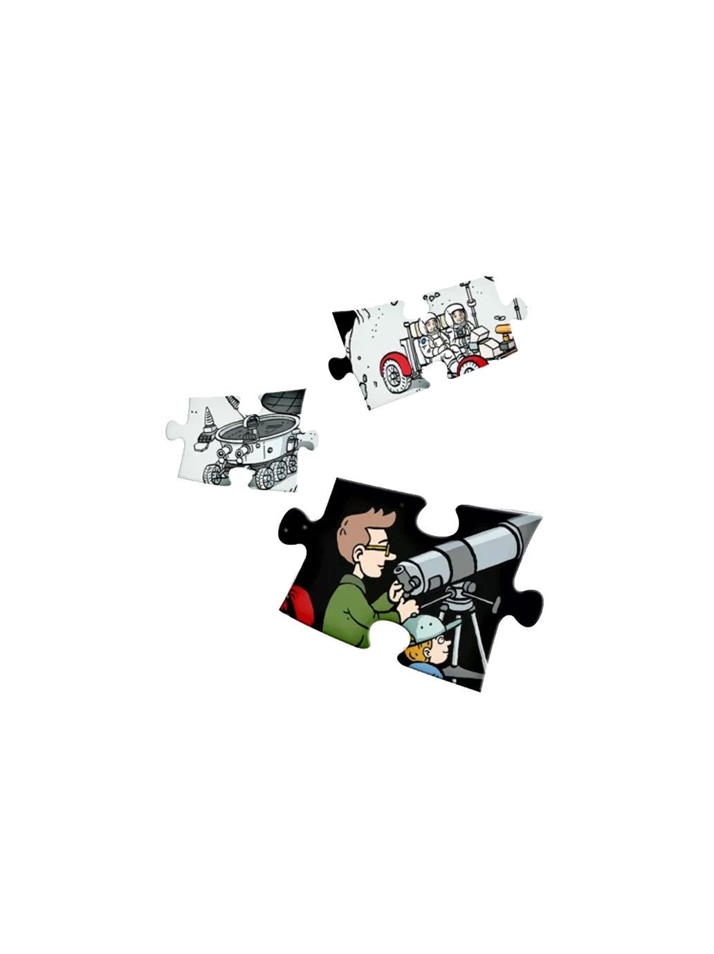 Interaktywne puzzle Wszechświat Albi BÉBÉ Concept