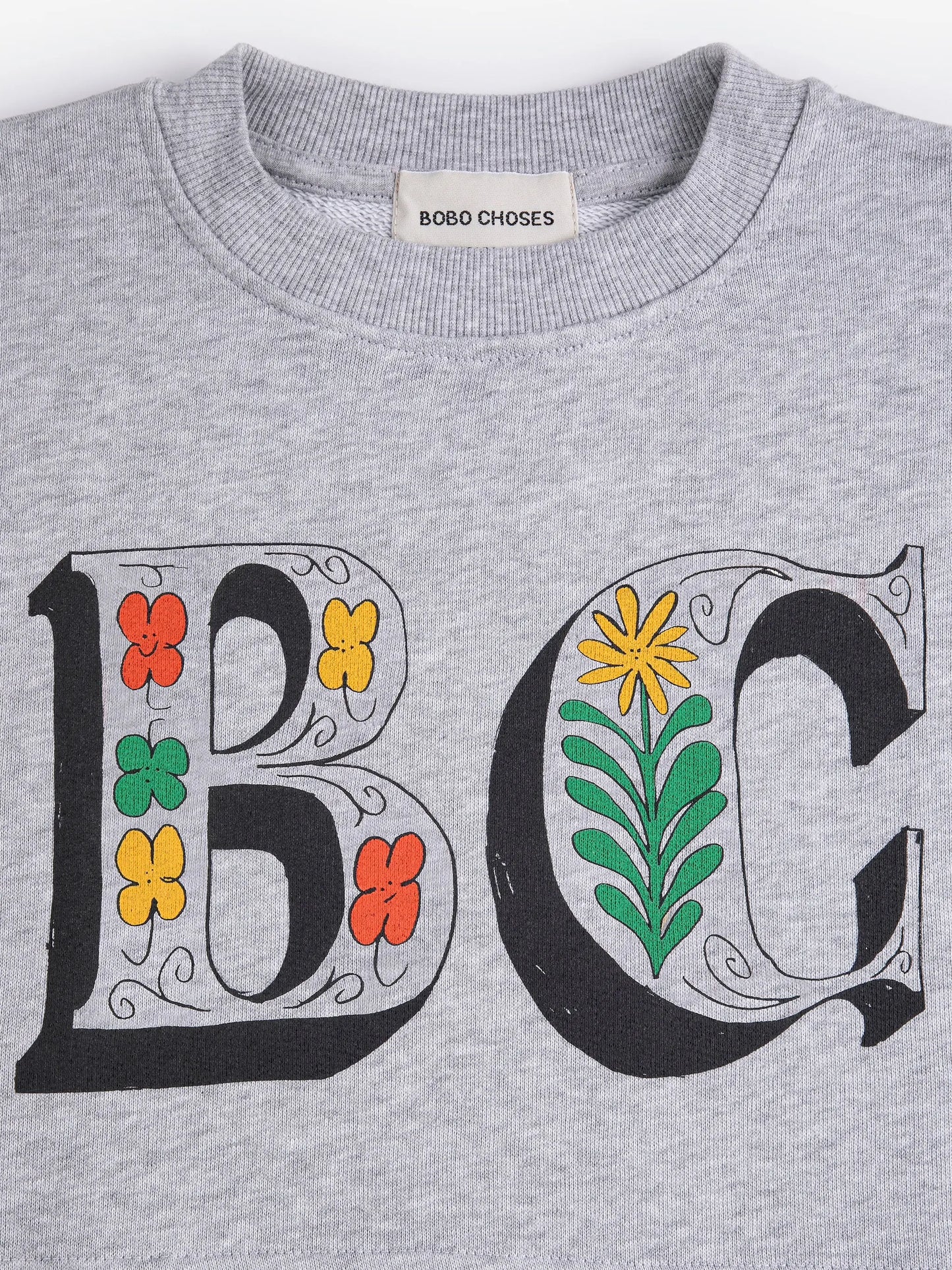 Bluza Spring Letters cropped sweatshirt Bobo Choses BEBE Concept