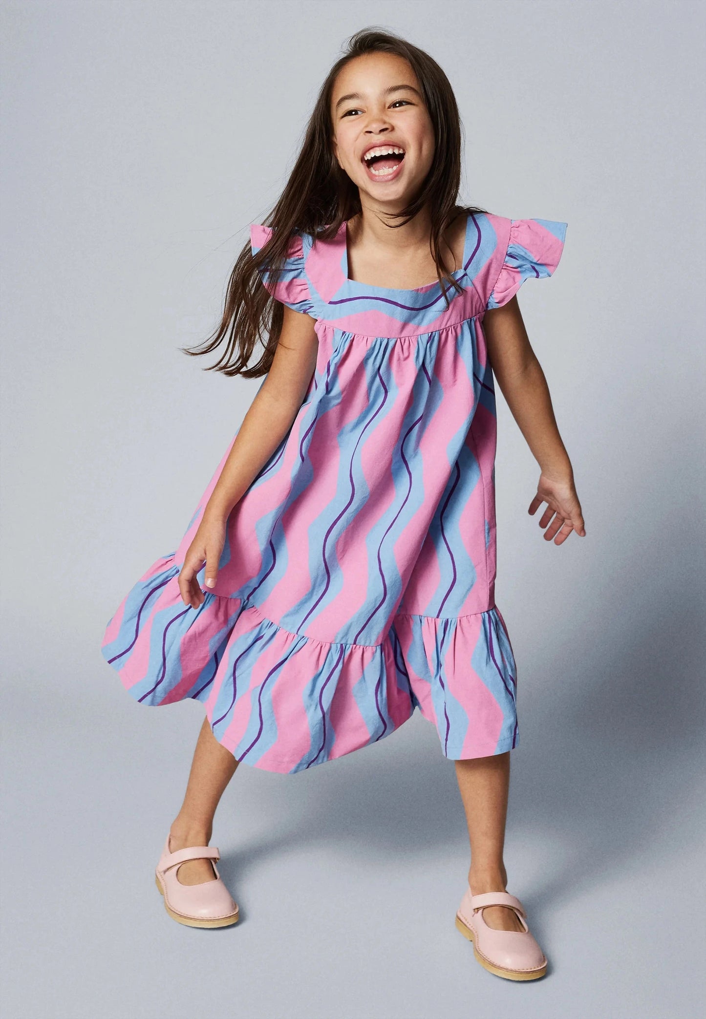 Sukienka Wave Stripe rozm. 130cm / 8-9y bébé concept BÉBÉ Concept