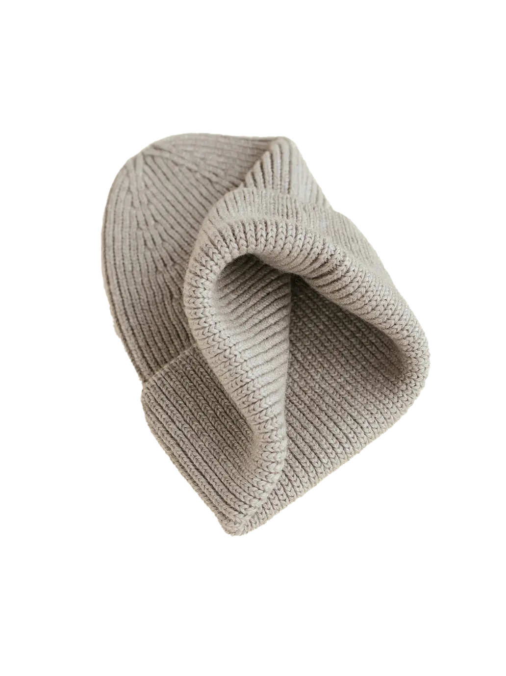 Czapka beanie z wełny merino Fonzie Adult Hvid BEBE Concept