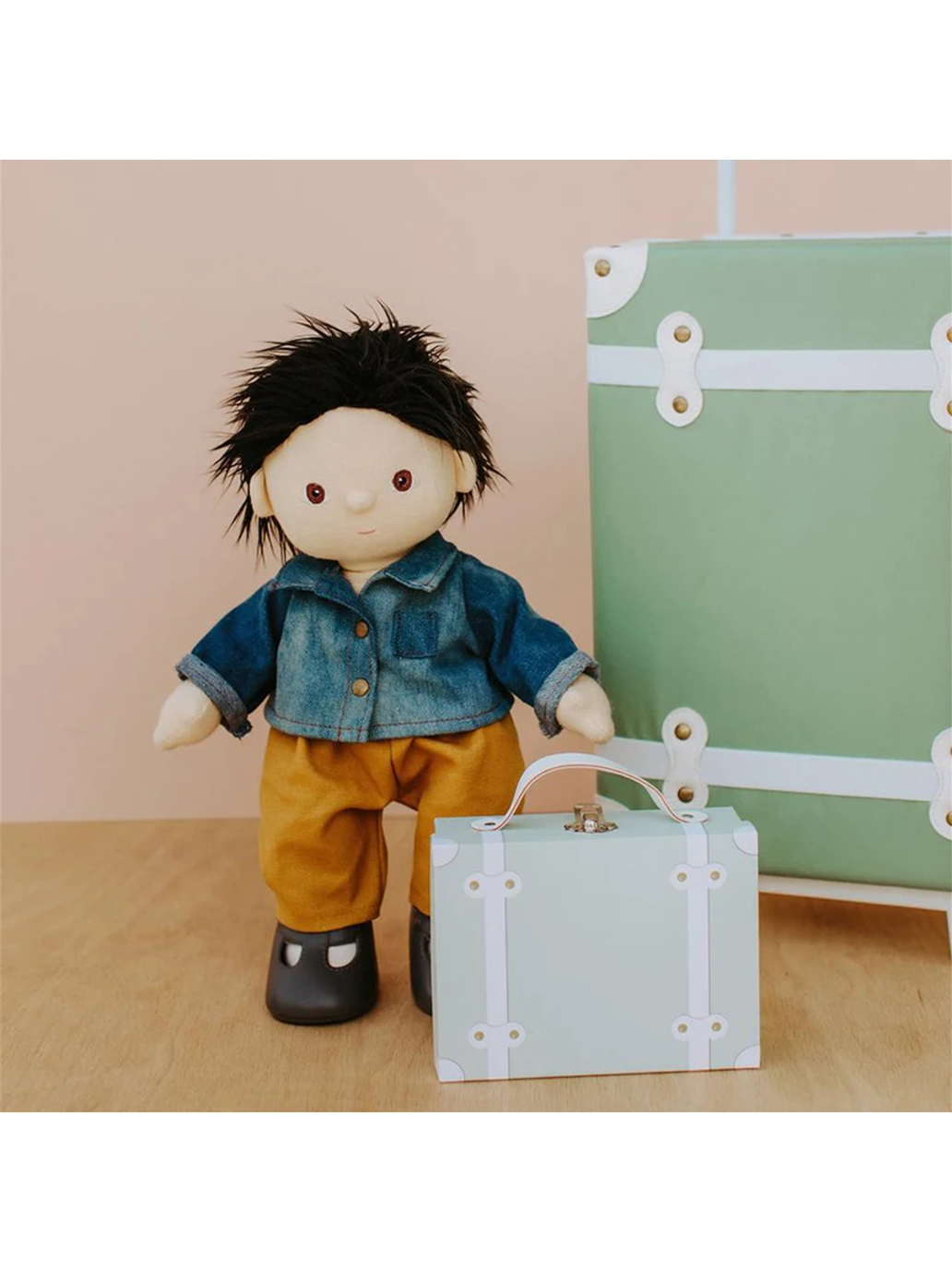 Mini walizka z ubrankami dla lalki Olli Ella BÉBÉ Concept