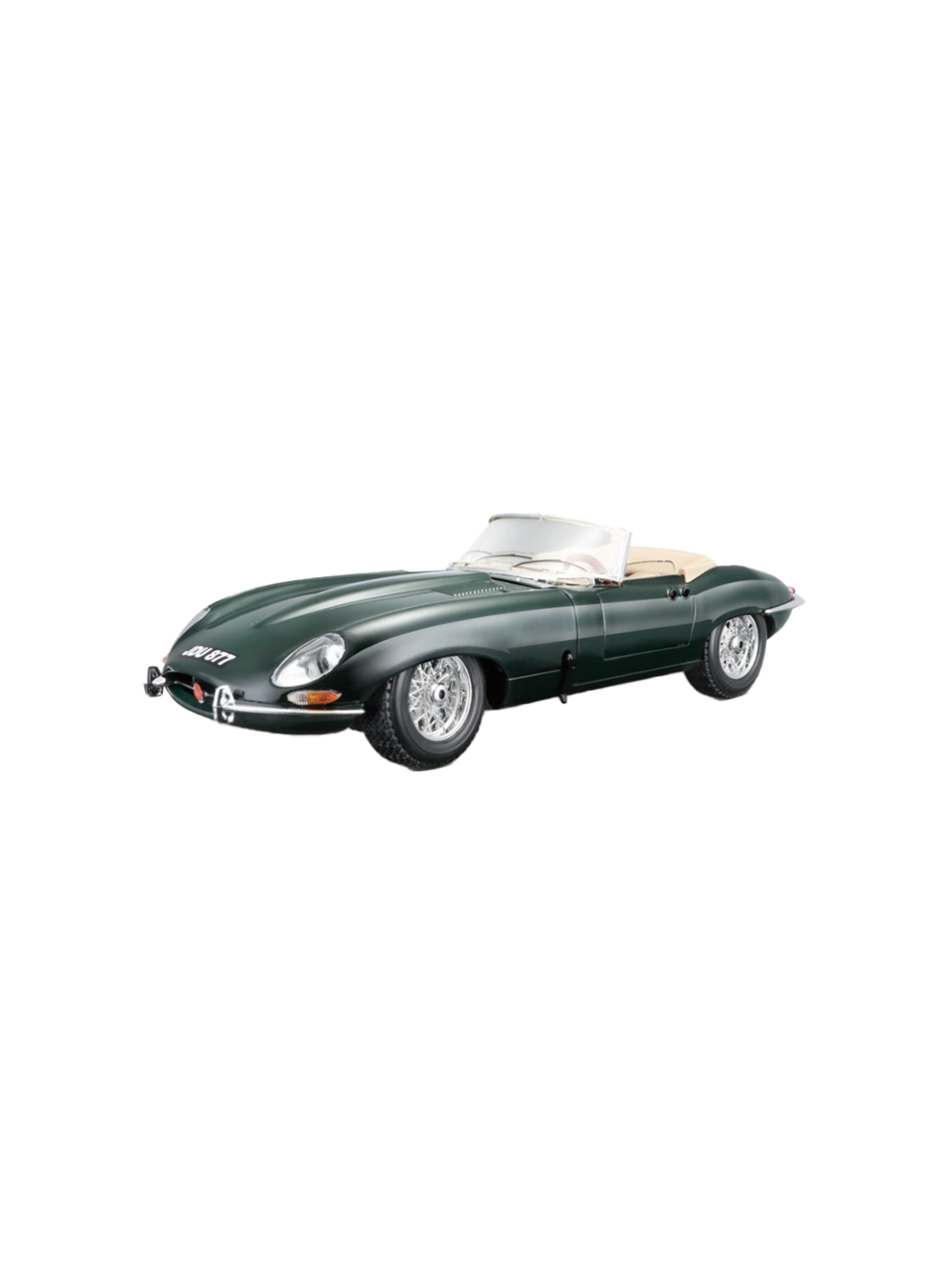 Metalowy model samochodu Jaguar E Type Cabriolet 1961 Burago BÉBÉ Concept