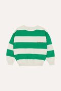 Green Stripes Sweatshirt The Campamento BEBE Concept