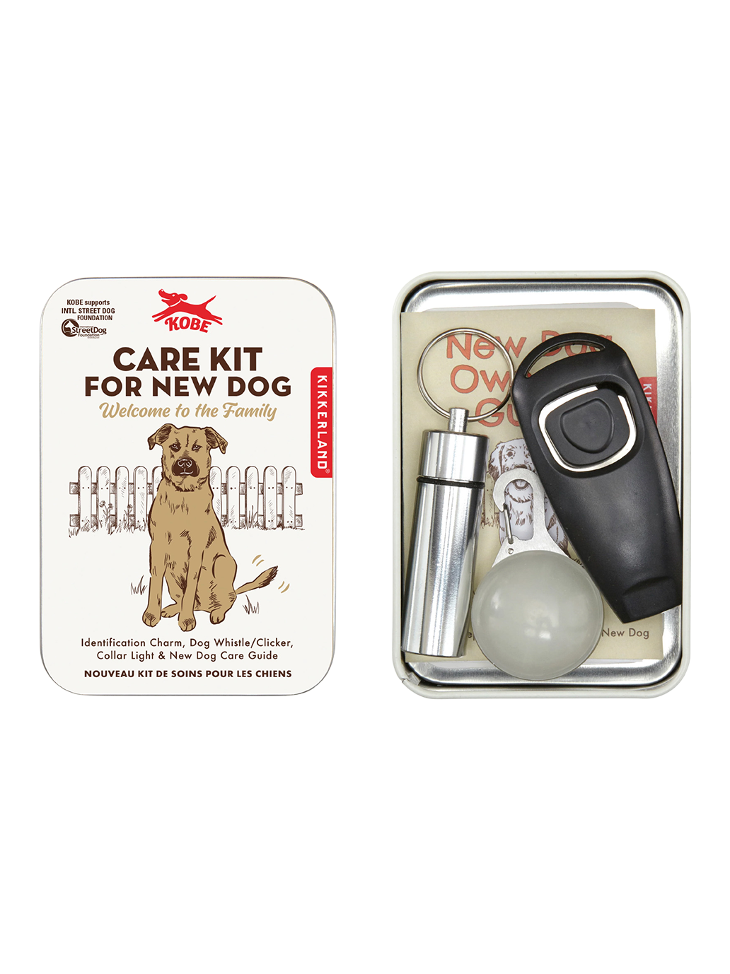 Zestaw dla psa Kobe Welcome Home Dog Set Kikkerland BÉBÉ Concept