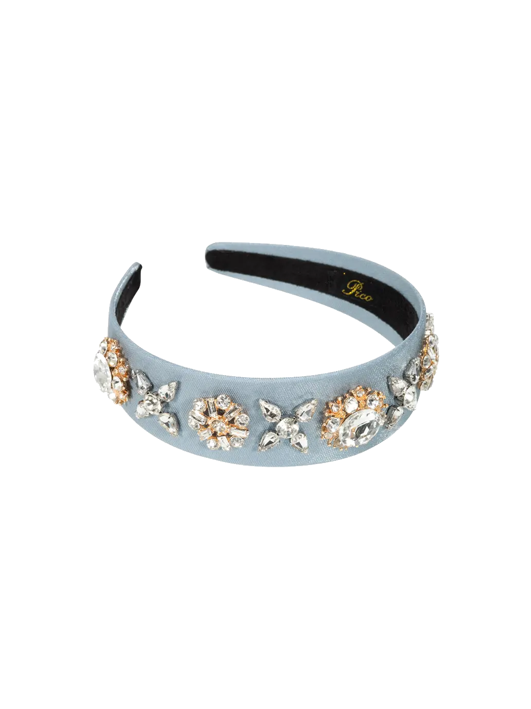 Ozdobna opaska do włosów z kryształami Caren Headband Pico BEBE Concept