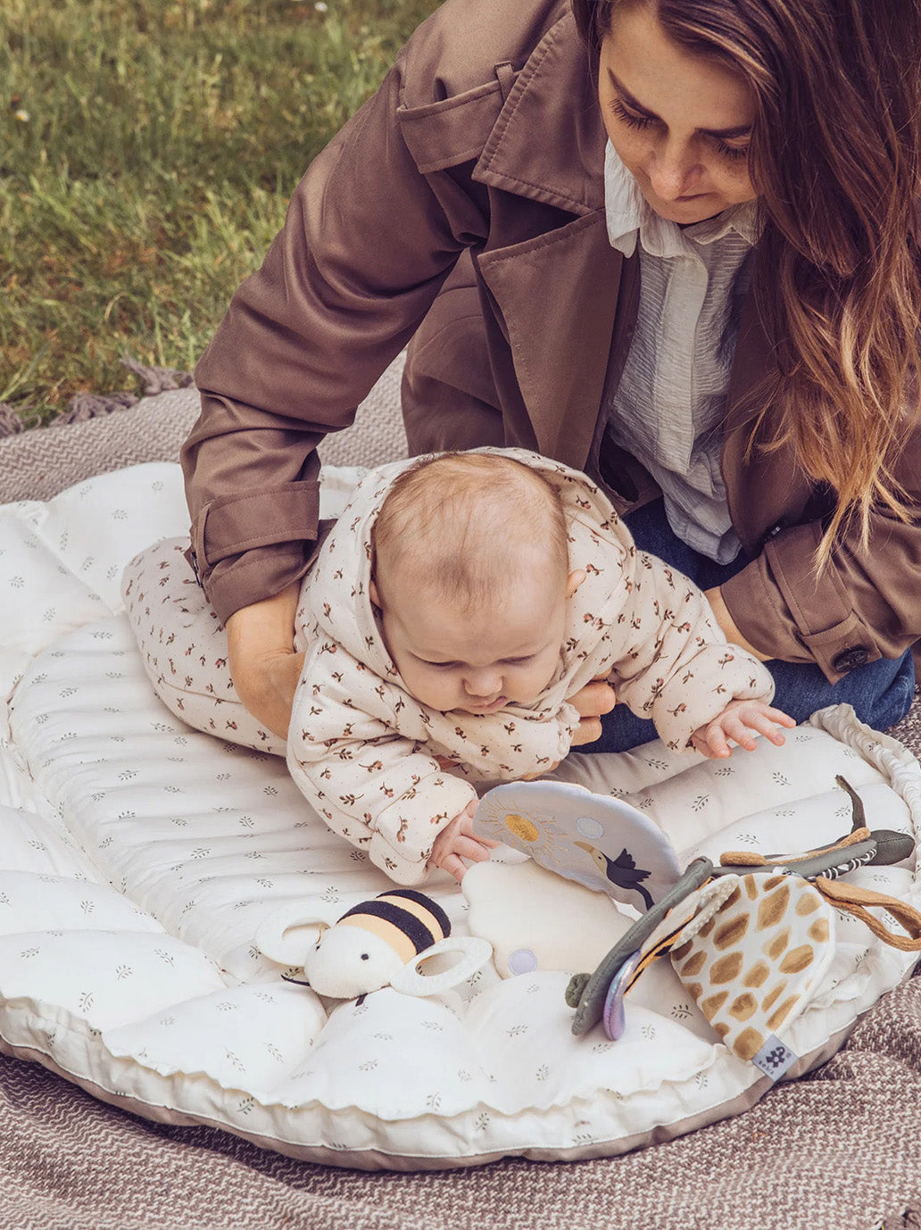 Gniazdko niemowlęce Sebra 3-in-1 Baby Nest Sebra BÉBÉ Concept