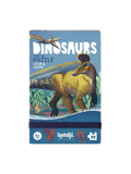 Puzzle kieszonkowe z grą obserwacyjną Dinozaury Londji BÉBÉ Concept