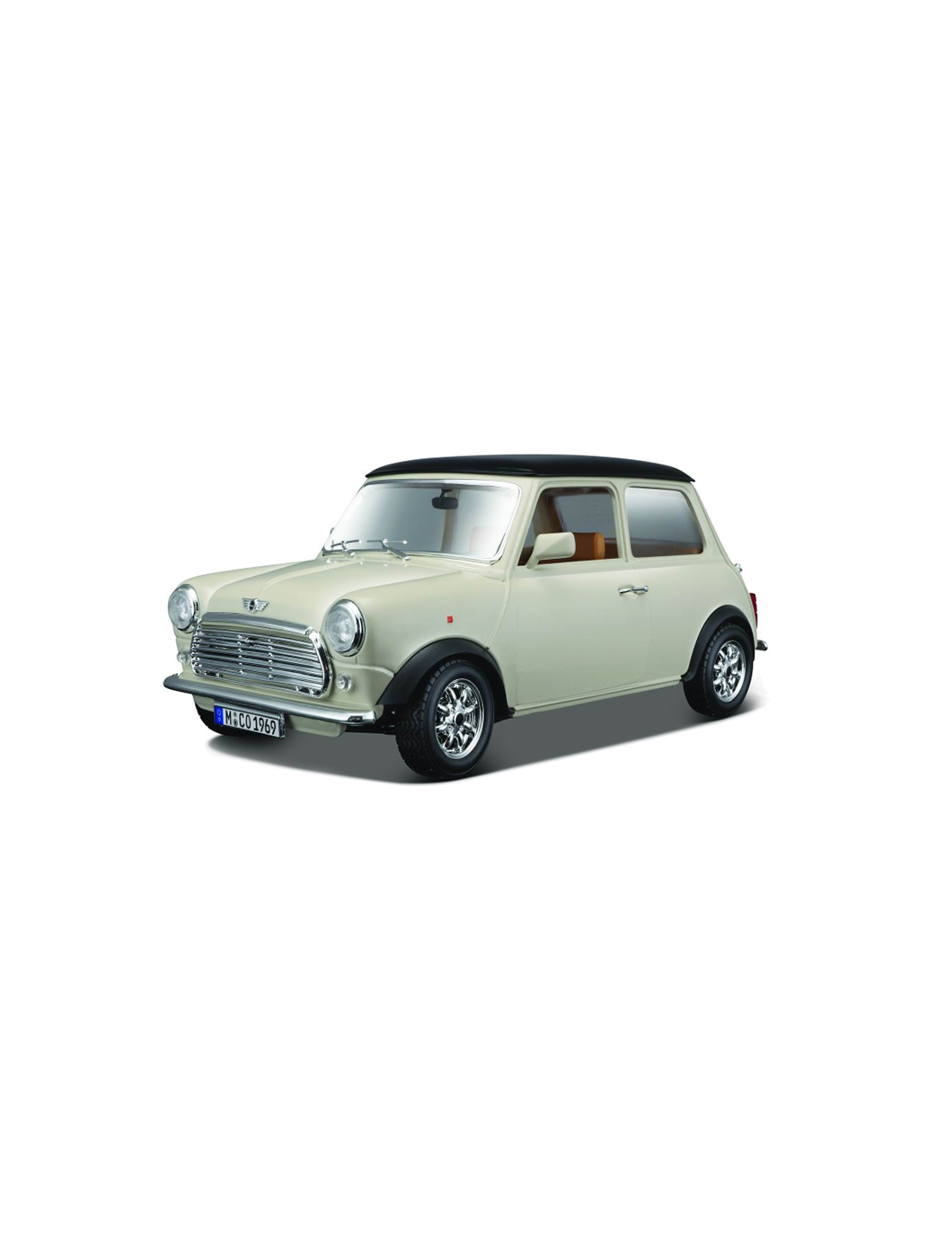 Duży metalowy model samochodu Mini Cooper Burago BÉBÉ Concept