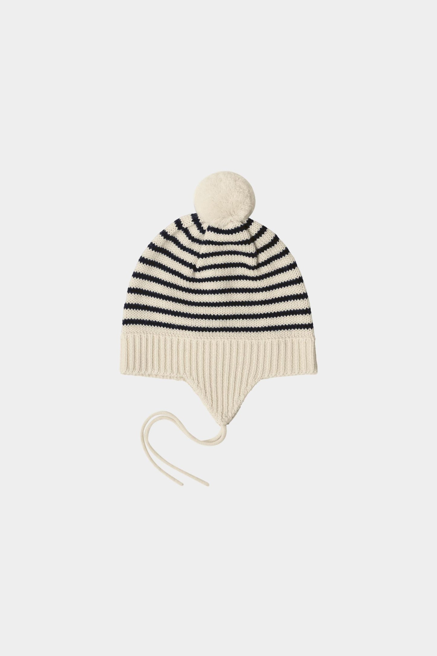 Czapka niemowlęca Merino Baby Pompom Hat