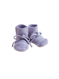 měkké kozačky z merino vlny LILAC