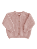 Merino cardigan Inga POWDER