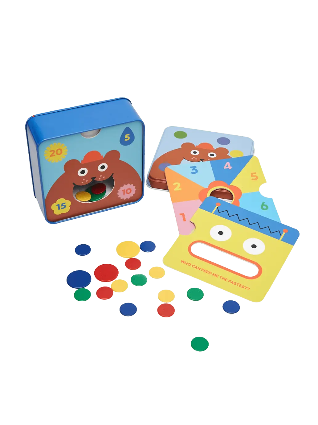 Kidoki On The Go Tiddlywinks Game Kikkerland BEBE Concept