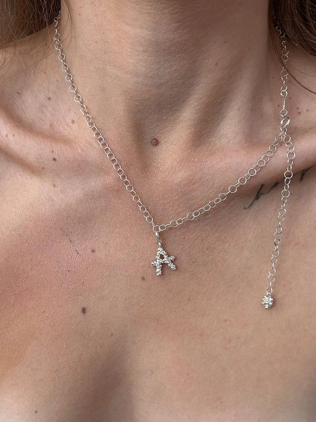 Zawieszka Letter Charm Silver MAAR BEBE Concept