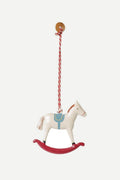 Metalowa ozdoba choinkowa ROCKING HORSE