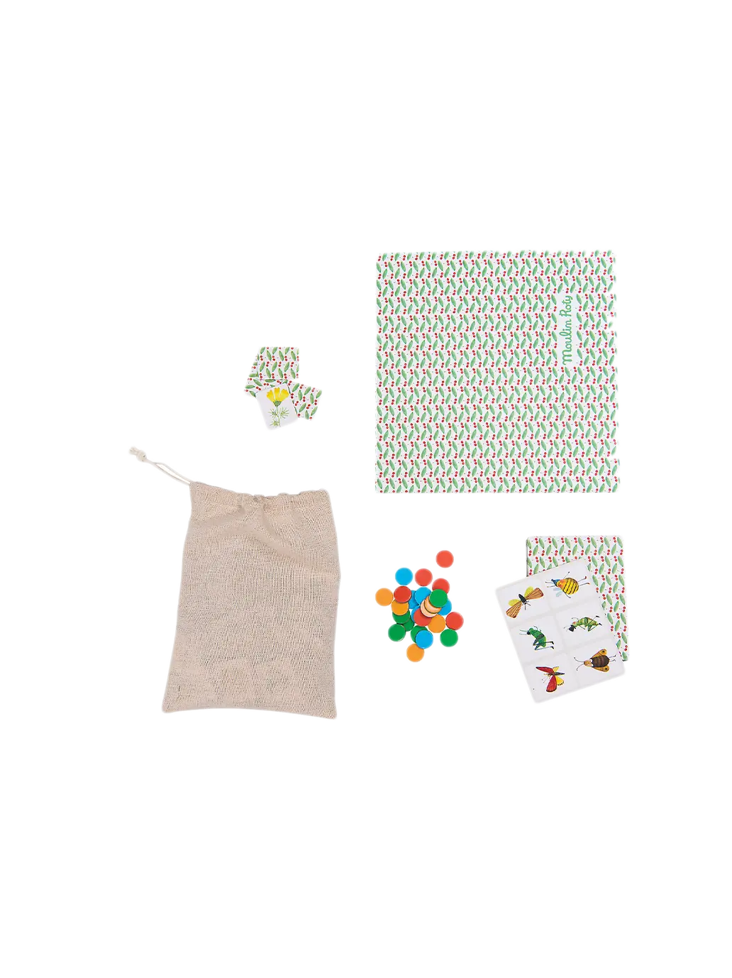 gra planszowa obserwacyjna Skarby Ogrodu Moulin Roty BEBE Concept