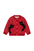 Sweter Belou Cardigan CAT ROUGE