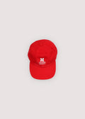 TNS Logo Woman Cap Tulip Red The New Society BEBE Concept