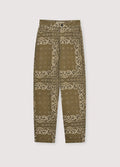 Waterlily Woman Pant Bandana Woman Print The New Society BEBE Concept