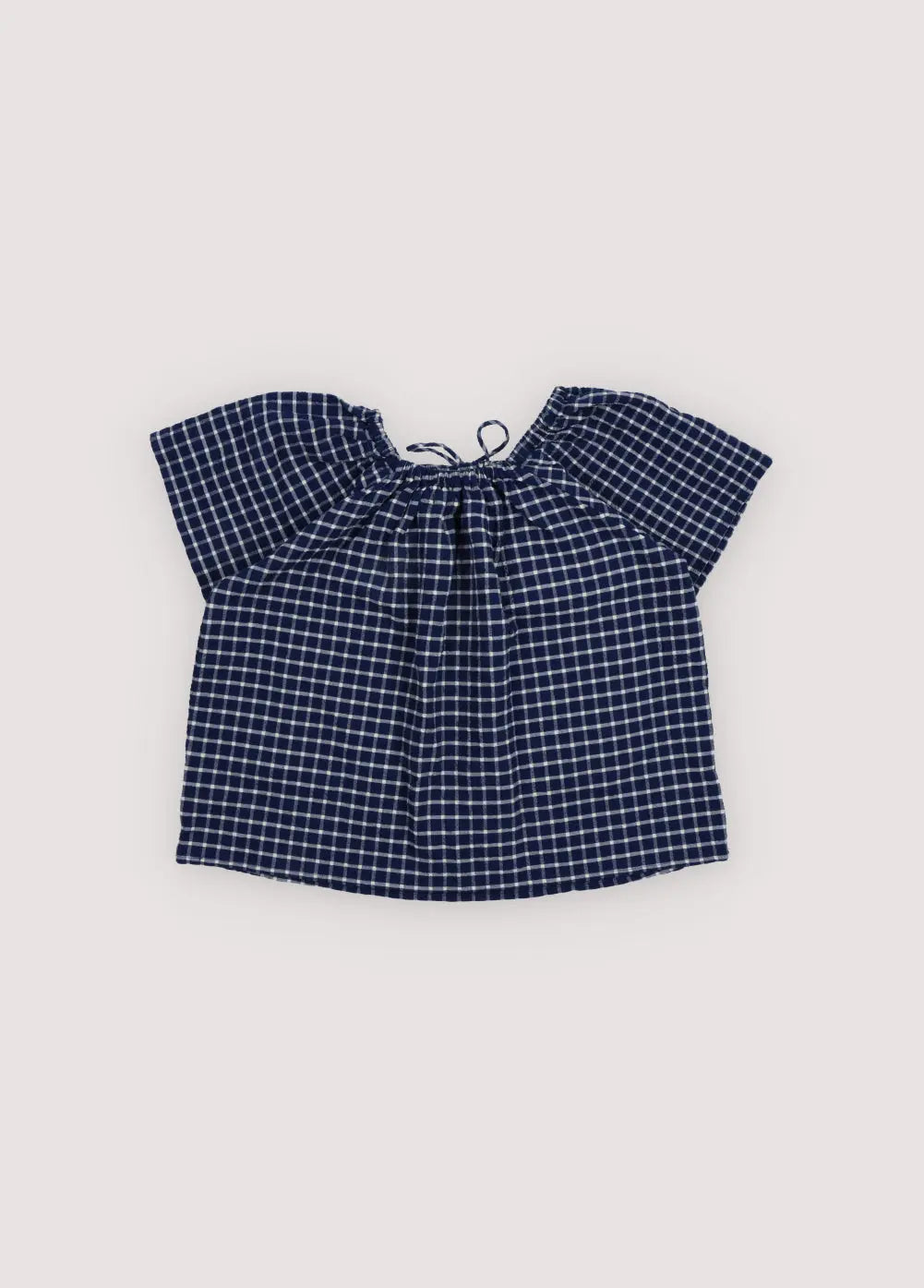 Jasmine Blouse Summer Midnight Checks The New Society BEBE Concept