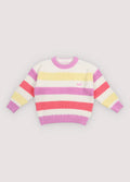 Celosia Jumper Pink Lavander Stripes The New Society BEBE Concept