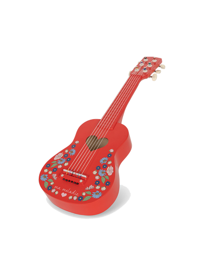 Drewniana gitara ukulele dla dzieci