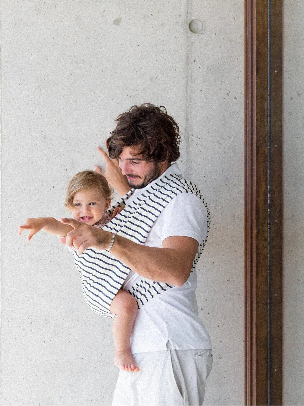 miękkie ergonomiczne nosidło Duo Studio Romeo BÉBÉ Concept