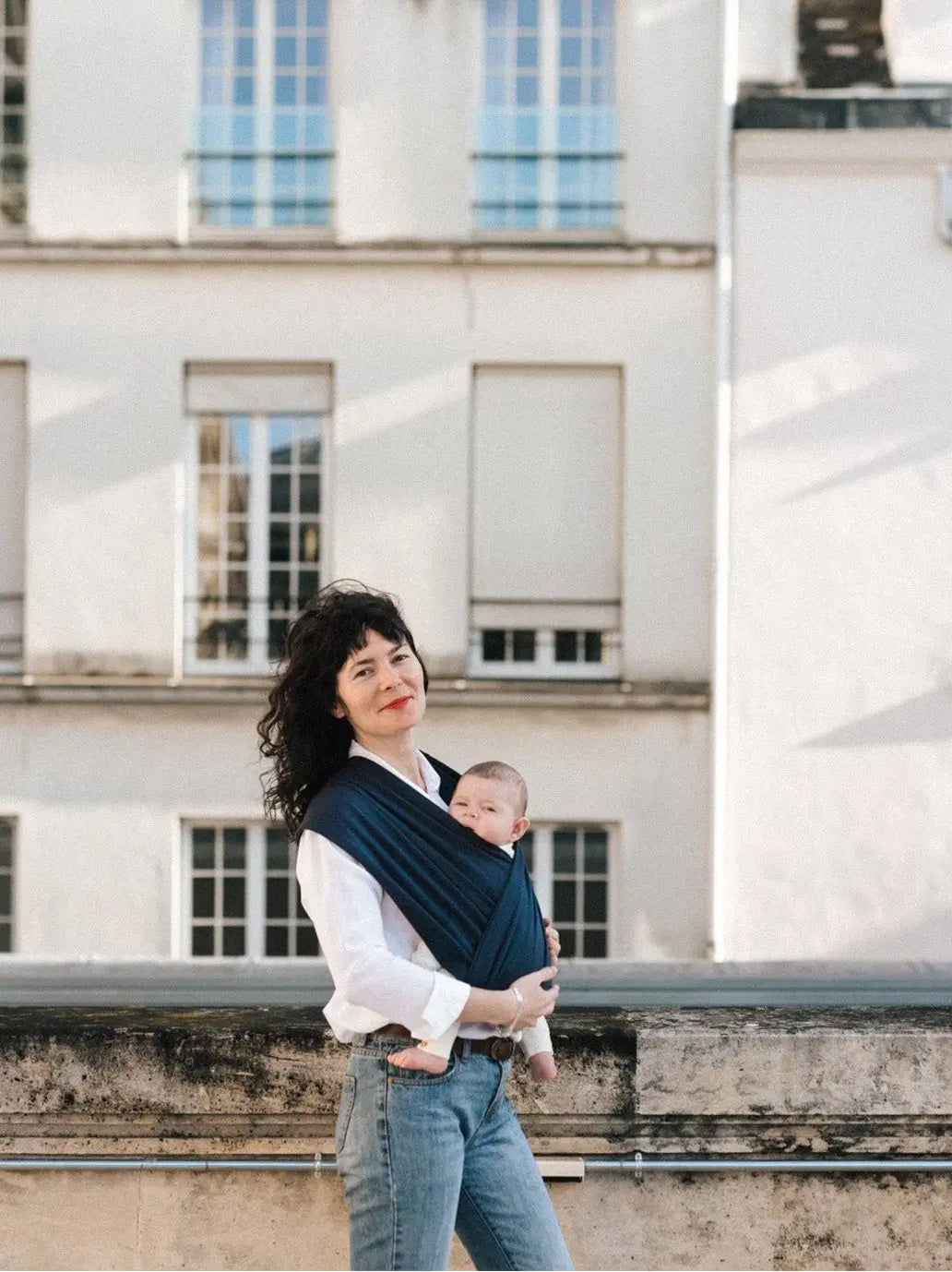 miękkie ergonomiczne nosidło Duo Studio Romeo BÉBÉ Concept