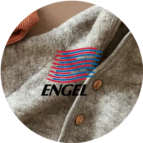 Engel Natur Kinder Unterhemd - 70% Wolle, 30% Seide - GOTS Zertifiziert & Super Weich