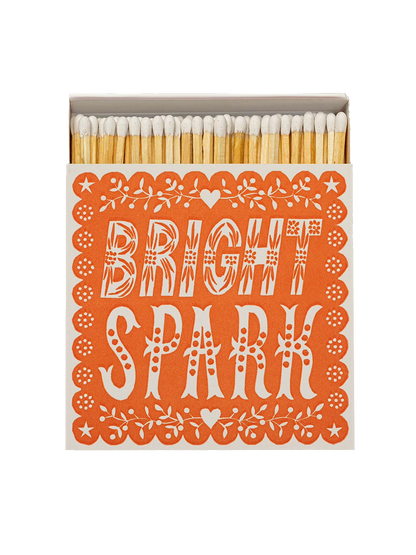 Cerillas de lujo en una caja decorativa BRIGHT SPARK
