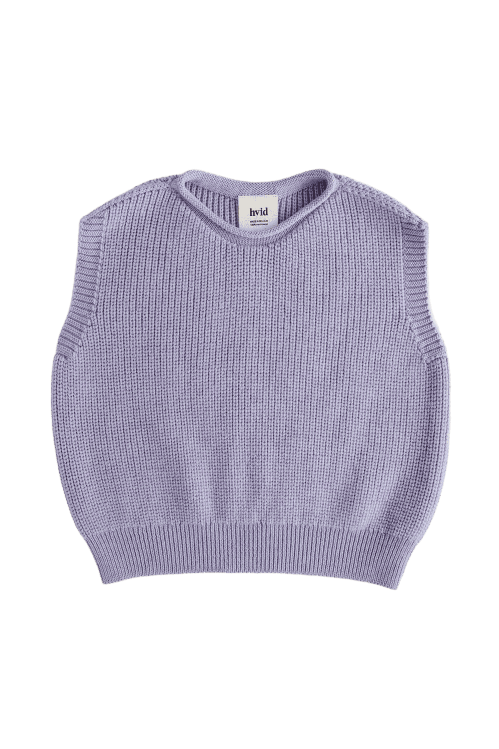 Kamizelka z wełny merino Harvey Kids LILAC
