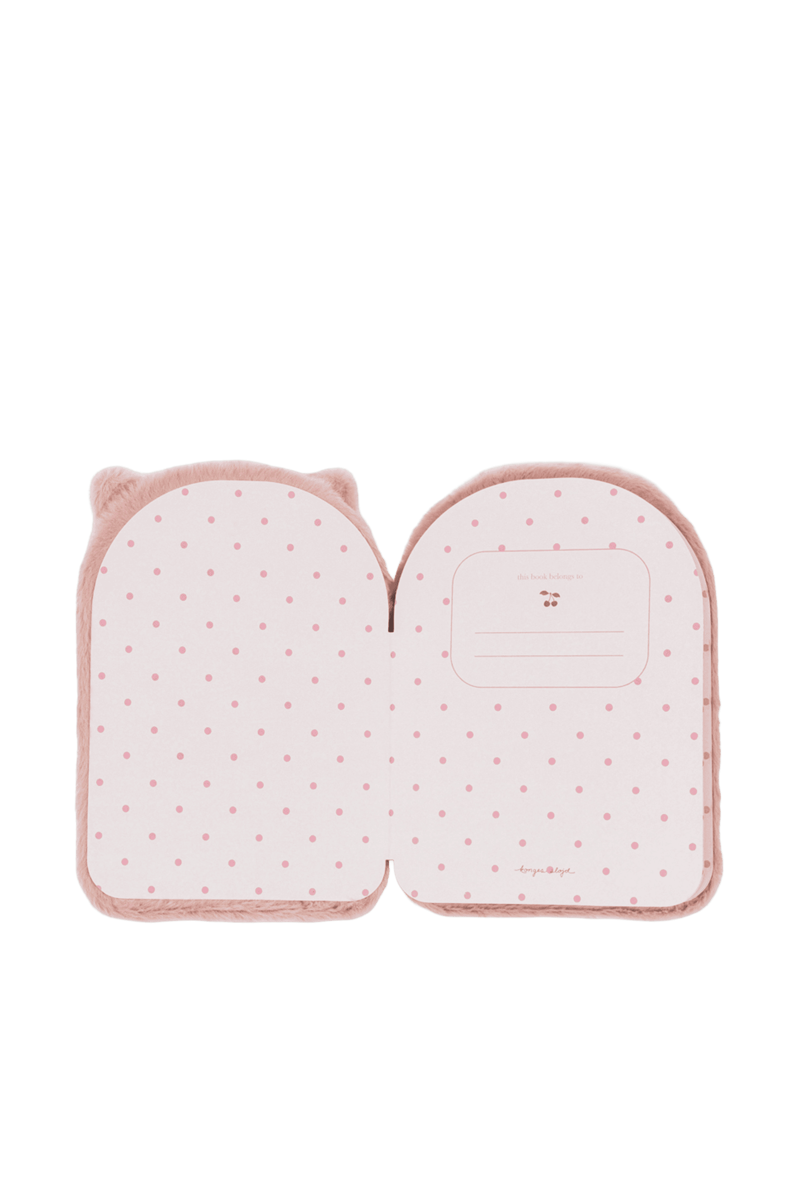 Puchaty notatnik Soft Notebook ROSA PINK