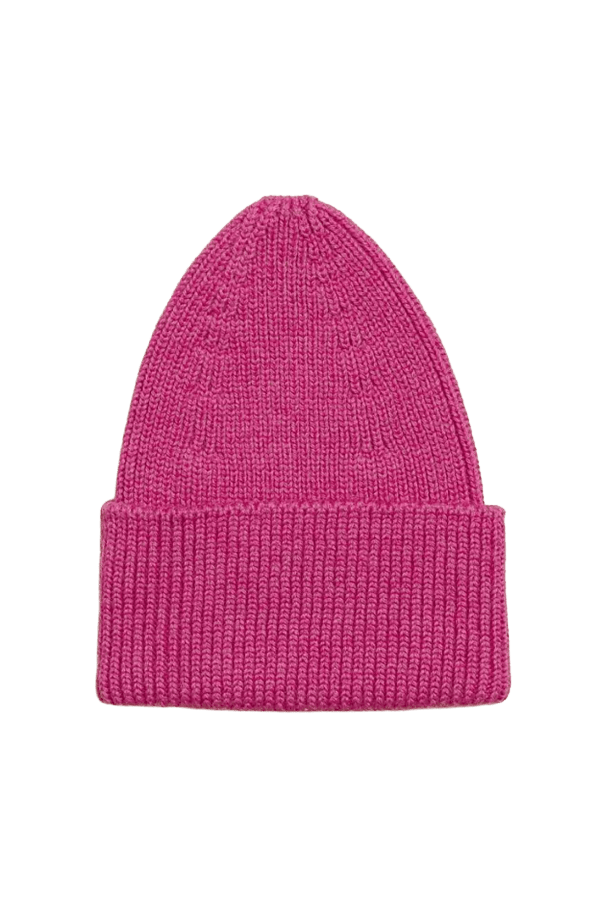Fonzie Beanie Gorro de merino para todas las estaciones FUCHSIA