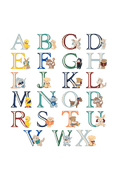 Naklejka z literą ABC Door Letter MULTI