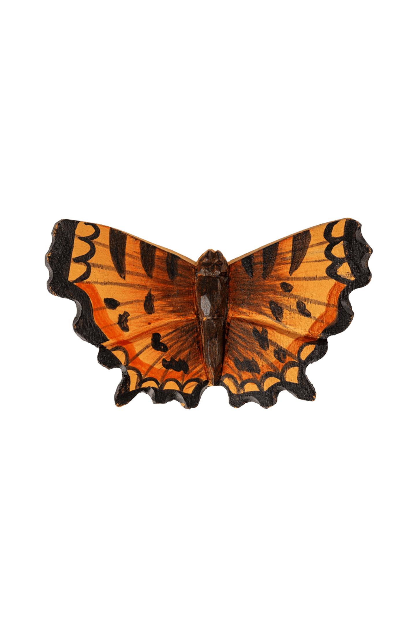 Drewniany magnes Comma Butterfly