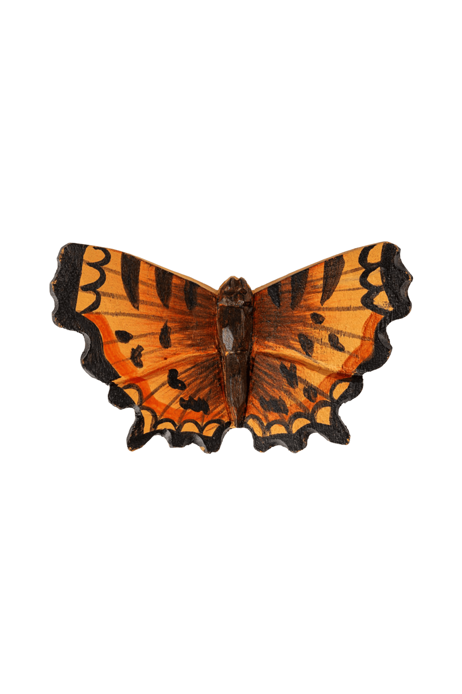 Drewniany magnes Comma Butterfly
