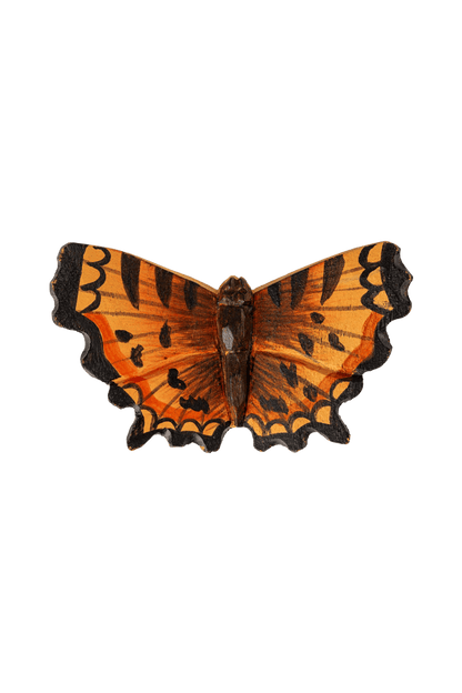Drewniany magnes Comma Butterfly