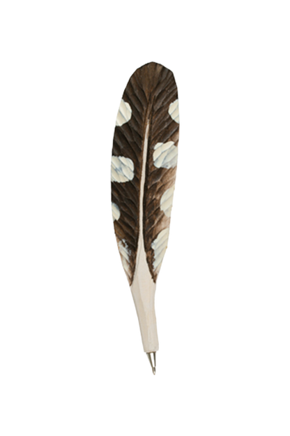 Wooden Pen Woodpecker Feather