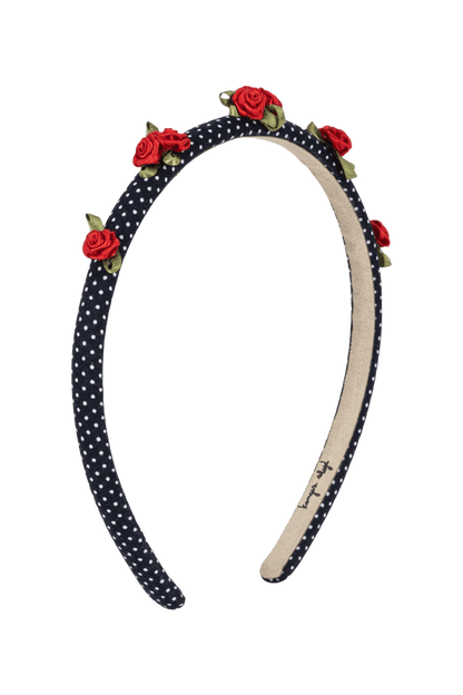 Fermaglio per capelli color rosa acceso DOT NUIT
