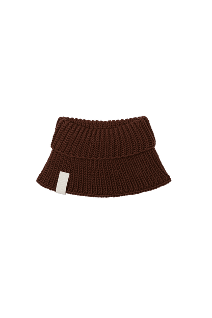 Ciepły komin z wełny merino HOT CHOCOLATE