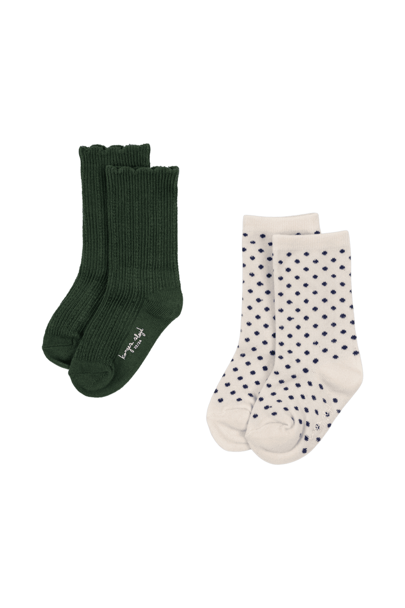 2 Pack Dot Socks