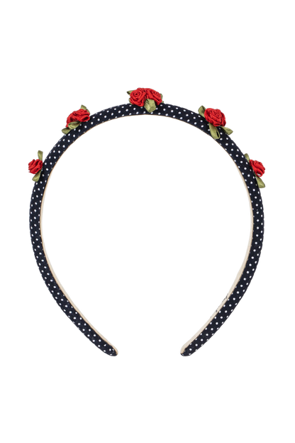 Fermaglio per capelli color rosa acceso DOT NUIT
