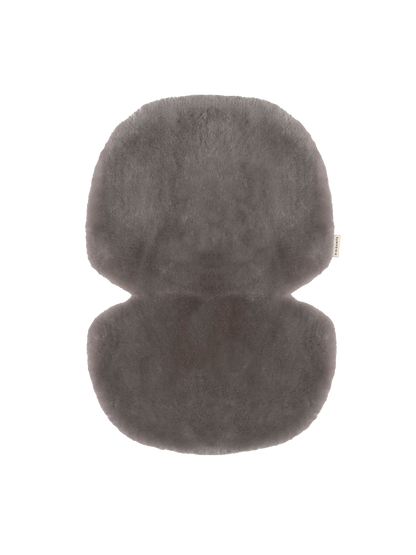 Natural sheepskin snuggler ELEPHANT