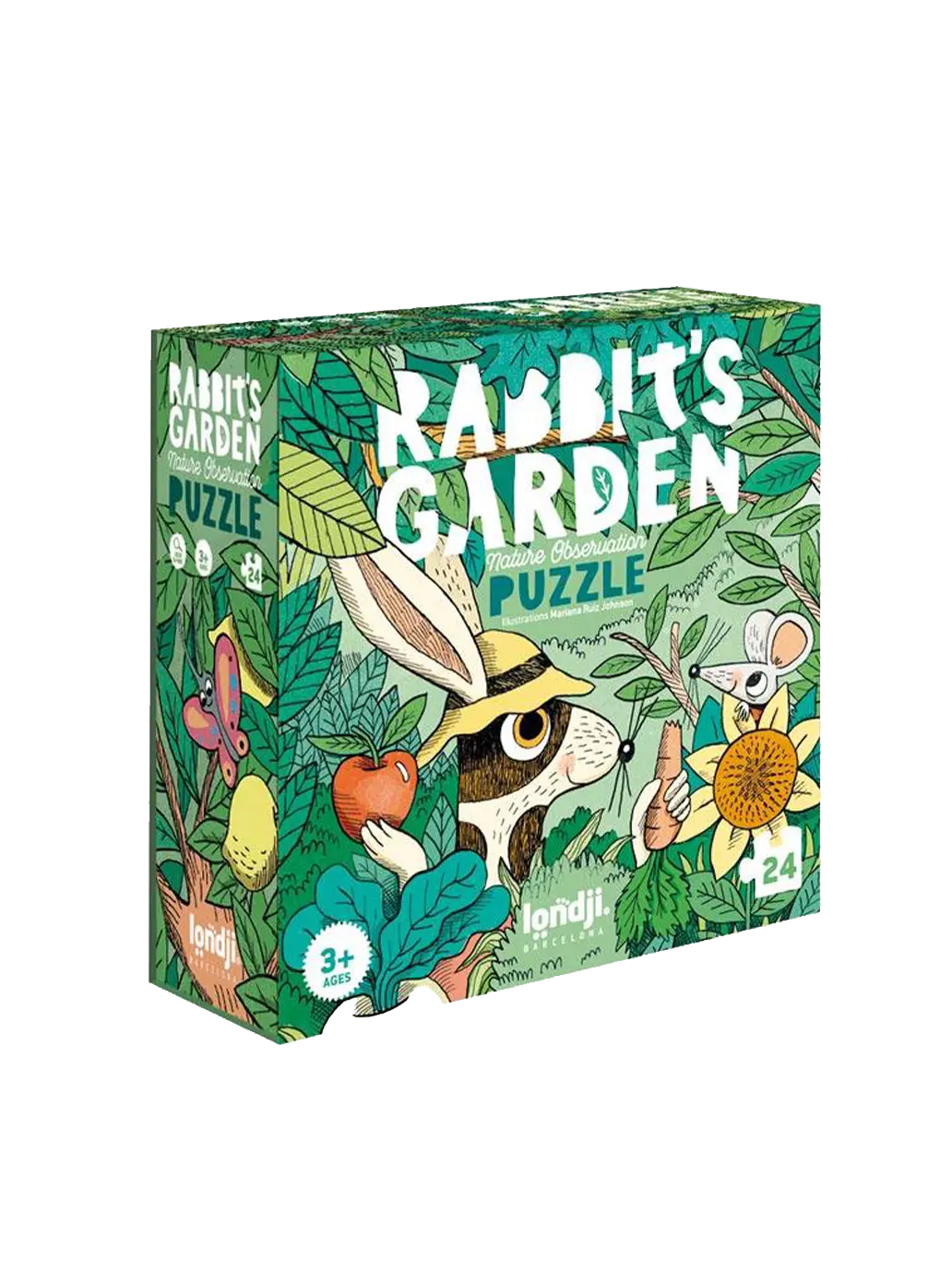 puzzle Rabbit’s Garden Londji BEBE Concept 
