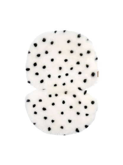 Wielofunkcyjna wkładka z naturalnej skóry owczej DALMATIAN