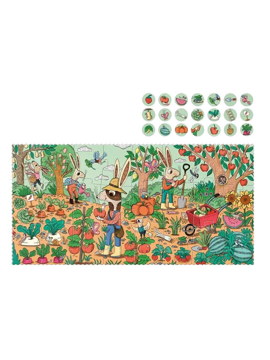 puzzle Rabbit’s Garden Londji BEBE Concept 